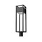 Z-Lite Barwick 1 Light Outdoor Post Mount Fixture, Black & Etched 585PHBR-BK-LED - alternate 5